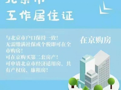 办理北京工作居住证需要什么条件？图2