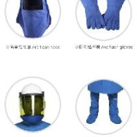 12CAL防电弧服配件，防电弧头罩，手套，脚罩，面罩