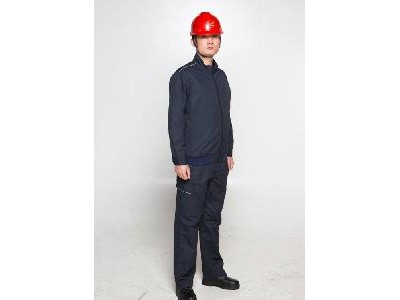 秋季永久性本质阻燃防护服，永久性本质阻燃防护服上衣+裤子图2